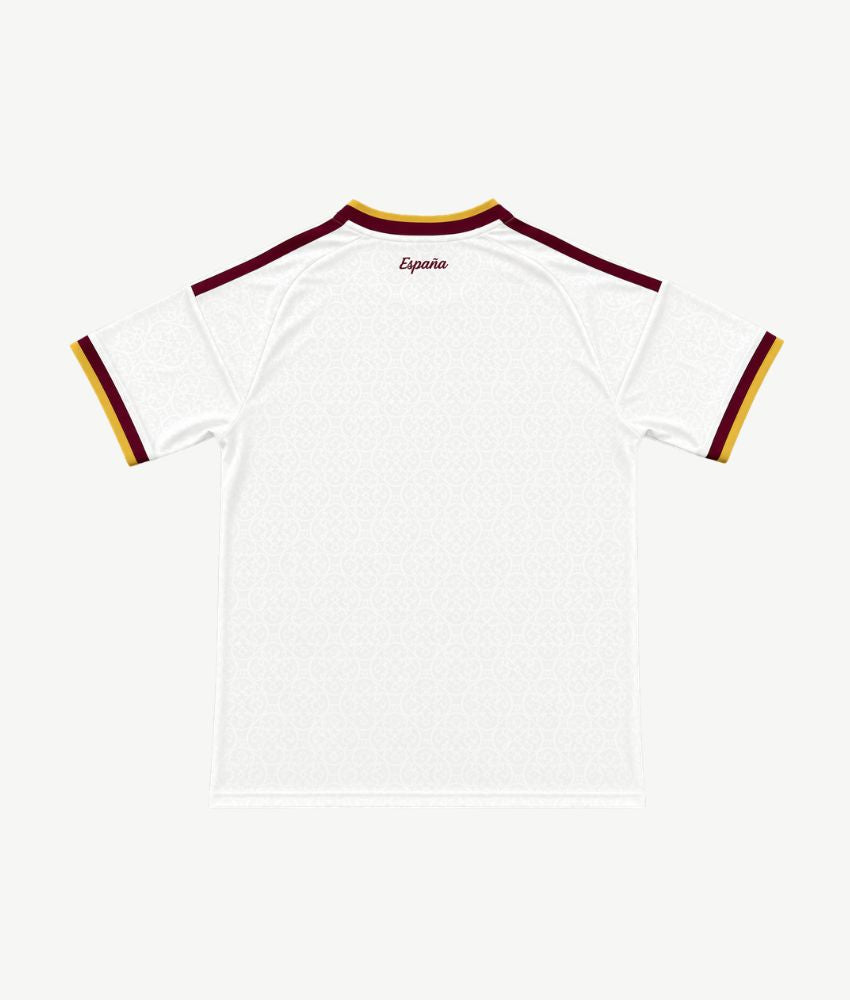 Camiseta España 2026 segunda equipación detalle tejido
